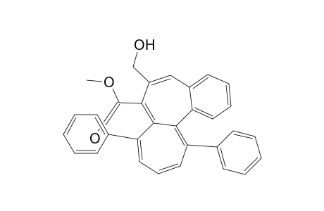 Methyl 6-(hydroxymethyl)-8,12-diphenylbenzo[a]heptalene-7-carboxylate