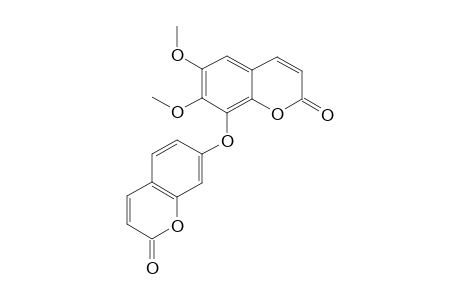 6,7-DIMETHOXY-7',8-OXYDICOUMARIN