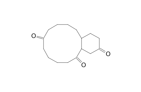 2,9,14(1H)-Benzocyclododecenetrione, dodecahydro-