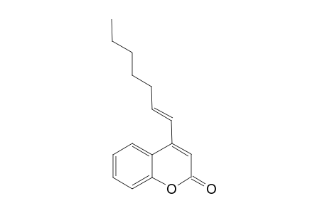 4-(hept-1-enyl)-2H-chromen-2-one