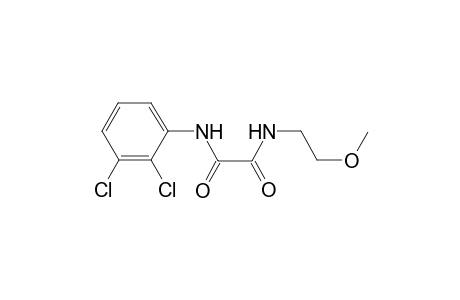 N-(2,3-Dichloro-phenyl)-N'-(2-methoxy-ethyl)-oxalamide