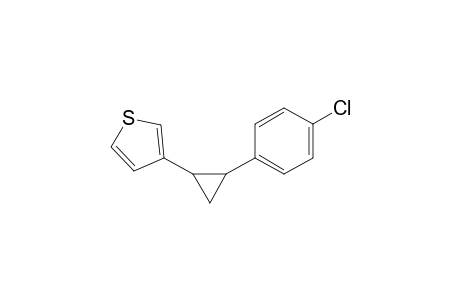 Thiophene, 3-[2-(4-chlorophenyl)cyclopropyl]-