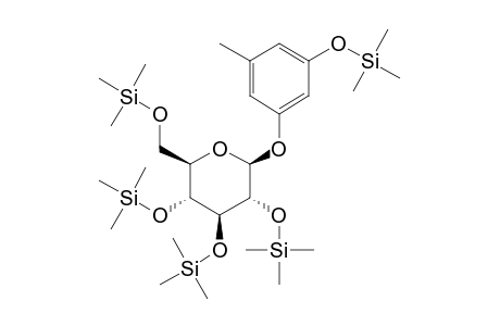 Orcinol .beta.-D-glucoside, 5tms