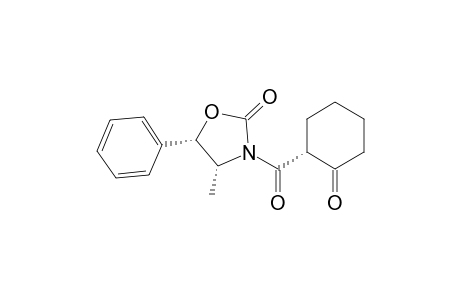 (1'R,4R,5S)-3-(2'-Oxocyclohexanecarbonyl)-4-methyl-5-phenyloxazolidin-2-one