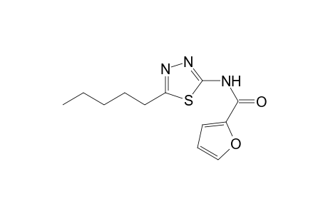 N-(5-Pentyl-1,3,4-thiadiazol-2-yl)-2-furamide