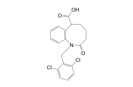 1-(2,6-dichlorobenzyl)-1,2,3,4,5,6-hexahydro-1-benzazocine-6-carboxylic acid