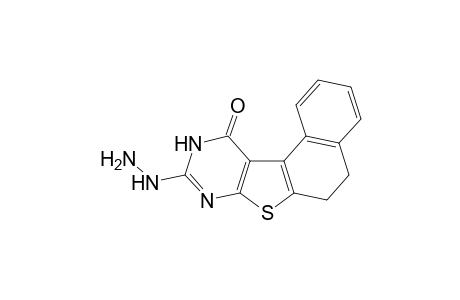 9-Hydrazino-5,6,10-trihydronaphtho[1',2':4,5]thieno[2,3-d]pyrimidin-11-one