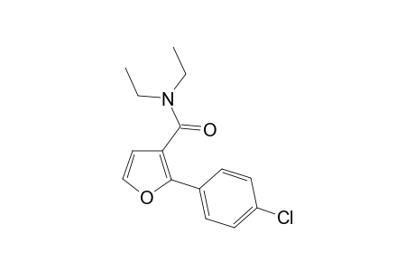 N,N-Diethyl-2-(4-chlorophenyl)furan-3-carboxamide