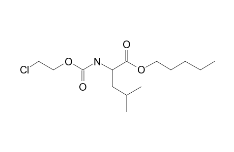 L-Leucine, N-(2-chloroethoxycarbonyl)-, pentyl ester