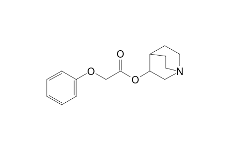 1-Azabicyclo[2.2.2]oct-3-yl phenoxyacetate
