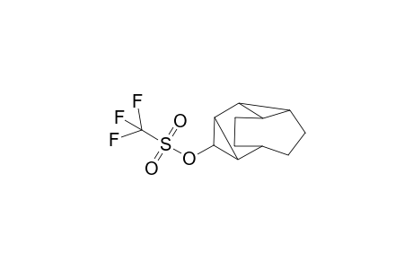 Methanesulfonic acid, trifluoro-, tetracyclo[4.3.2.0(2,9).0(3,5)]undec-4-yl ester, stereoisomer