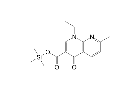 Trimethylsilyl 1-ethyl-7-methyl-4-oxo-1,4-dihydro-1,8-naphthyridine-3-carboxylate