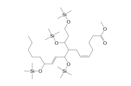 Methyl 8-(1,3-di(trimethylsiloxy)propyl)-9,12-di(trimethylsiloxy)heptdeca-5(Z),10(E)-dienoate