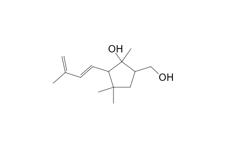5-Hydroxymethyl-1,3,3-trimethyl-2-(3-methyl-buta-1,3-dienyl)-cyclopentanol