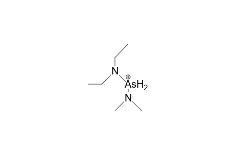 Diethylamino-dimethylamino-arsenium cation