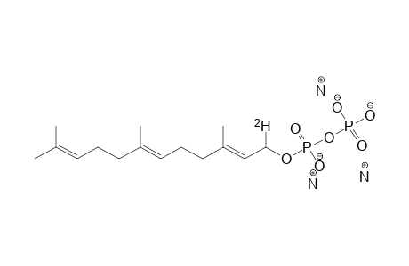 (1-RS)-[1-(2)-H]-(E,E)-3,7,11-TRIMETHYL-2,6,10-DODECATRIENYL_TRIAMMONIUM_DIPHOSPHATE;(1-RS)-[1-(2)-H]-(E,E)-FARNESYL_DIPHOSPHATE