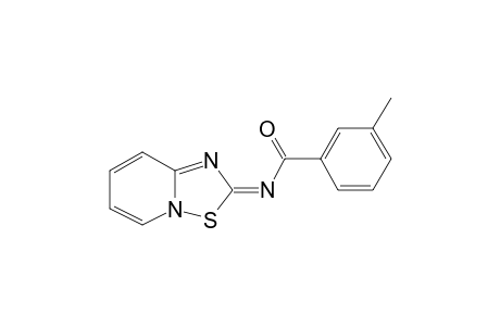 3-Methyl-N-[(2E)-2H-pyrido[1,2-b][1,2,4]thiadiazol-2-ylidene]benzamide