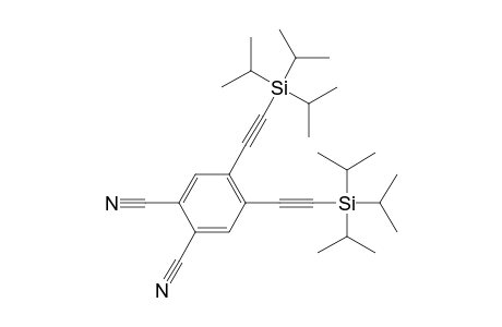 4,5-bis(2-triisopropylsilylethynyl)phthalonitrile
