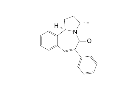 (3S,11bR)-3-methyl-6-phenyl-1,2,3,11b-tetrahydropyrrolo[2,1-a][2]benzazepin-5-one