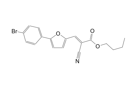 2-propenoic acid, 3-[5-(4-bromophenyl)-2-furanyl]-2-cyano-, butylester, (2E)-