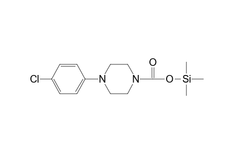 1-(4-Chlorophenyl)piperazine-N-carboxytrimethylsilylester