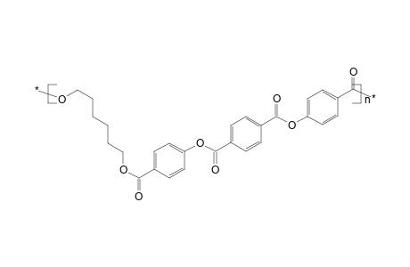 Poly(oxyhexamethylene-oxy-benzoyloxy-terephthaloyloxybenzoyl)