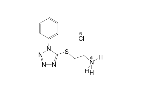 2-[(1-phenyl-1H-tetraazol-5-yl)sulfanyl]ethanaminium chloride
