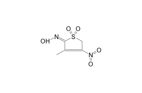 3-METHYL-4-NITRO-2-HYDROXIMINO-3-THIOLEN-1,1-DIOXIDE