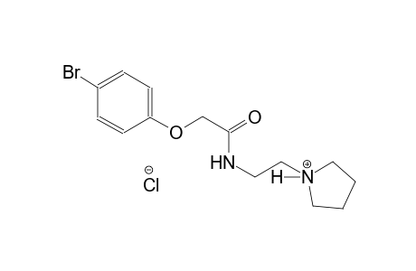 1-(2-{[(4-bromophenoxy)acetyl]amino}ethyl)pyrrolidinium chloride