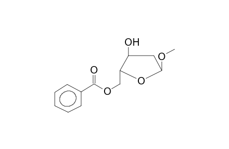 1-METHYL-5-O-BENZOYL-2-DEOXY-ALPHA-D-RIBOFURANOSIDE