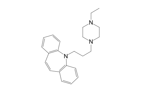 4-(3-(5H-dibenz[b,f]azepin-5yl)propyl]-1-ethylpiperazine