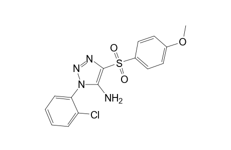 1H-1,2,3-Triazol-5-amine, 1-(2-chlorophenyl)-4-[(4-methoxyphenyl)sulfonyl]-
