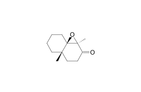 (-)-(1S,1R,4aS,8aR)-1,8a-Epoxy-1,4,4a,5,6,7,8,8a-octahydro-1,4a-dimethylnaphthalen-2(3H)-one