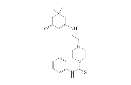 1-piperazinecarbothioamide, 4-[2-[(5,5-dimethyl-3-oxo-1-cyclohexen-1-yl)amino]ethyl]-N-phenyl-