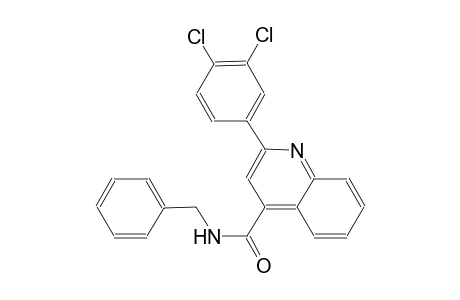 N-benzyl-2-(3,4-dichlorophenyl)-4-quinolinecarboxamide