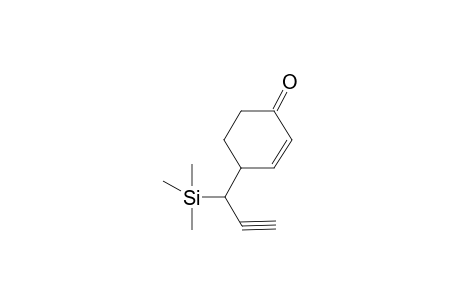 4-(Trimethylsilyl-2-propynyl)cyclohex-2-en-1-one