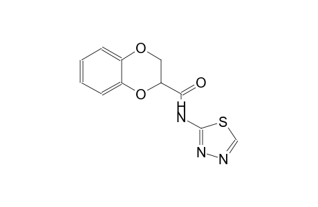 1,4-benzodioxin-2-carboxamide, 2,3-dihydro-N-(1,3,4-thiadiazol-2-yl)-