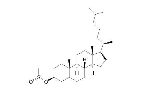 3.beta.-Cholestanol Methylsulfinate