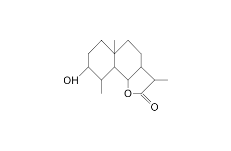 3a-Hydroxy-5,7aH,4,6,11bH-eudesman-6,12-olide