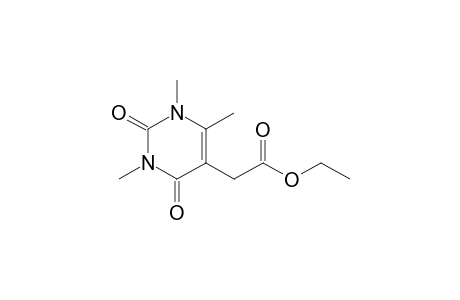 5-Ethoxycarbonylmethyl-1,3,6-trimethyluracil