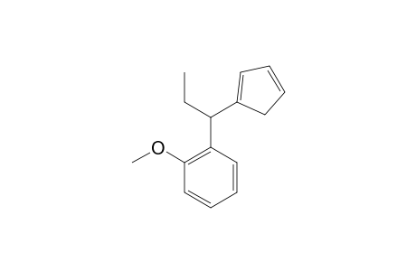 1-[1-(CYCLOPENTA-1,3-DIEN-1-YL)-PROPYL]-2-METHOXYBENZENE;TAUTOMER-1