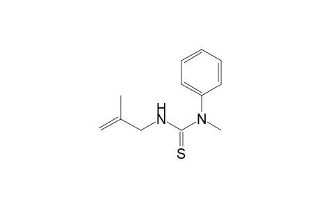 1-Methyl-3-(2-methylallyl)-1-phenylthiourea