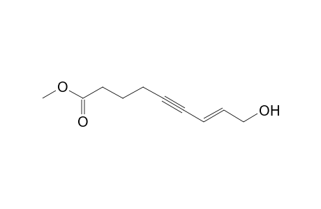 Methyl 9-hydroxynon-7E-5-ynoate