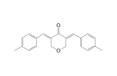 (3E,5E)-3,5-Bis(4-methylbenzylidene)-tetrahydropyran-4-one