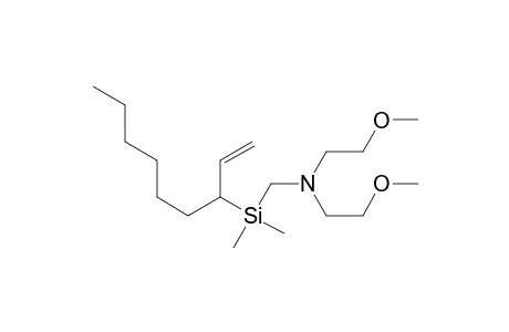 Ethanamine, N-[[(1-ethenylheptyl)dimethylsilyl]methyl]-2-methoxy-N-(2-methoxyethyl)-
