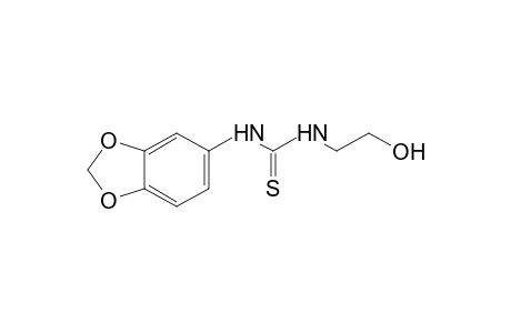 1-(2-hydroxyethyl)-3-[3,4-(methylenedioxy)phenyl]-2-thiourea
