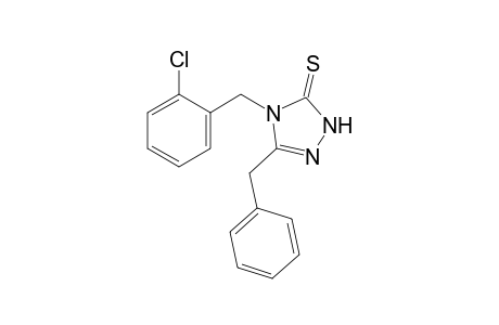 3-Benzyl-4-(2-chlorobenzyl)-1H-1,2,4-triazole-5-thione