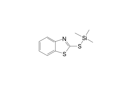 Benzothiazole <2-mercapto->, mono-TMS