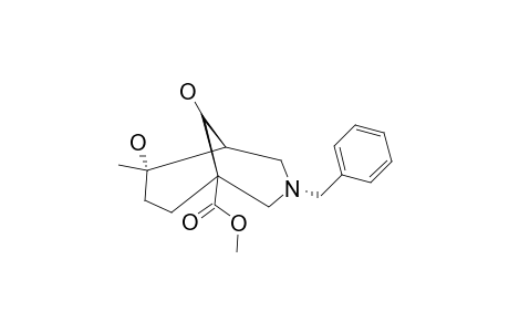 METHYL_3-BENZYL-6,9-DIHYDROXY-6-METHYL-3-AZABICYCLO-[3.3.1]-NONANE-1-CARBOXYLATE