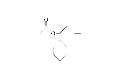 (Z)-1-Acetoxy-1-cyclohexyl-3,3-dimethyl-1-butene